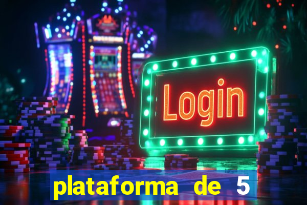 plataforma de 5 reais fortune tiger